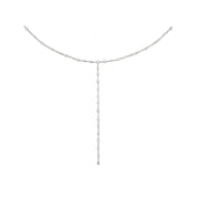 CASATO 18K White Gold Sahara Drop Diamond Necklace